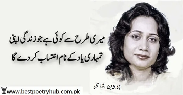 Parveen Shakir Shero Shayari On Images and Urdu Text Ideas