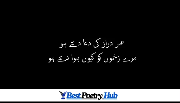 2 Line Famous Urdu Poetry About Love In Life For Whatsapp DP