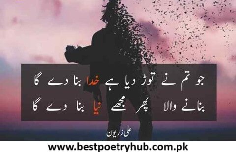 [New] Ali Zaryoun Shayari 2 Lines in Roman Urdu Text [Copy Paste]