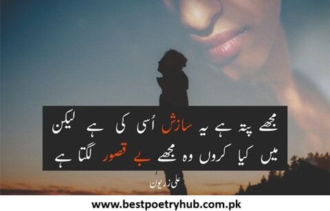 [New] Ali Zaryoun Shayari 2 Lines in Roman Urdu Text [Copy Paste]