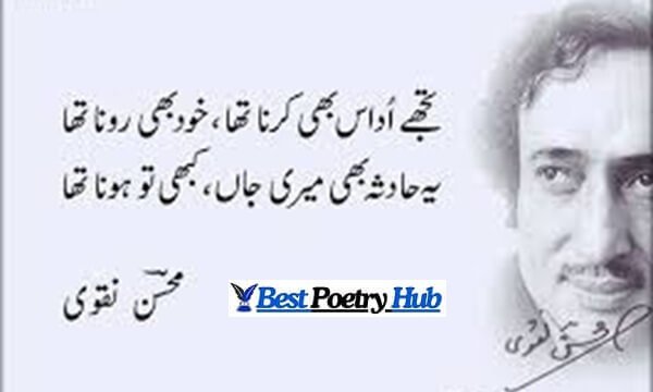 [Best] Mohsin Naqvi Shayari & Poetry With Roman Urdu Ideas